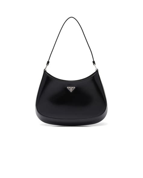 prada cleo tote bag|brushed leather shoulder bag prada.